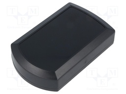 Enclosure: multipurpose; X: 67mm; Y: 107mm; Z: 25mm; ABS; black