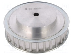 Belt pulley; AT10; W: 16mm; whell width: 31mm; Ø: 112.75mm; ZRS