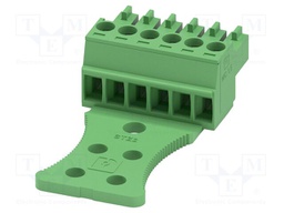 PCB connector, nominal cross section: 1.5 mm?, color: green,