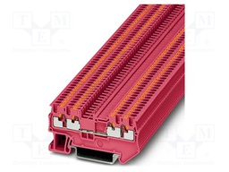 Splice terminal: rail; PT; PA; L: 30.5mm; terminals: 4; W: 3.5mm