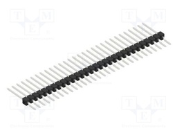 Connector: pin strips; pin header; male; PIN: 30; 2.54mm; SMT; 1x30