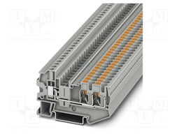 Splice terminal: rail; PA; terminals: 3; W: 6.2mm; H: 69.3mm
