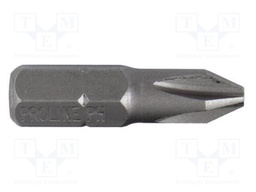 Screwdriver bit; Phillips; PH3; Overall len: 25mm; 25pcs.