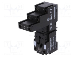 Relays accessories: socket; PIN: 8; Mounting: DIN; 10A; 250VAC