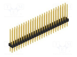 Connector: pin strips; pin header; male; PIN: 50; 2.54mm; THT; 2x25