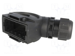 Enclosure: for HAN Modular connectors; Han Eco Modular; angled