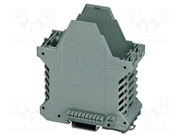 Enclosure base; with FE contact,with terminals; grey; UL94V-0