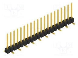 Connector: pin strips; pin header; male; PIN: 20; 2.54mm; SMT; 1x20