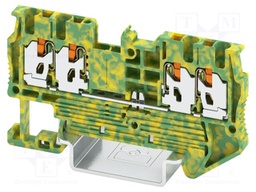 Splice terminal: rail; XT; PA; 0.25÷1.5mm2; ways: 1; terminals: 4