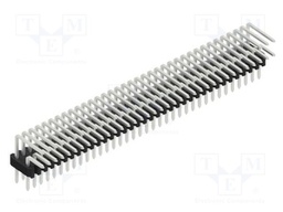 Connector: pin strips; pin header; male; PIN: 72; 1.27mm; THT; 2x36