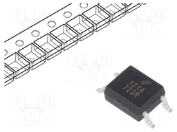 Optocoupler; SMD; Channels: 1; Out: transistor; 80V; Mini-flat 4pin