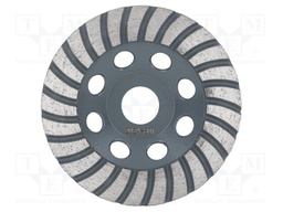 Grinding wheel; Ø: 180mm; Øhole: 22.2mm; Disc thick: 6mm; Turbo