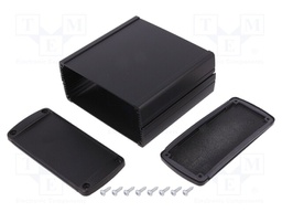 Enclosure: multipurpose; TEKAM; X: 106mm; Y: 110mm; Z: 45mm; black