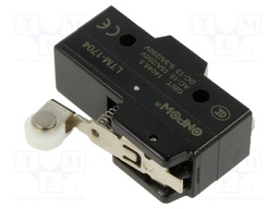 Microswitch SNAP ACTION; 15A/250VAC; 0.03A/250VDC; SPDT; ON-(ON)