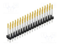 Connector: pin strips; pin header; male; PIN: 36; 2mm; THT; 2x18
