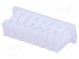 Plug; wire-board; female; 1.25mm; PIN: 7; w/o contacts; for cable