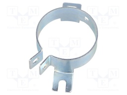 Mounting clamp; horizontal; for large capacitors fastening