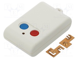 Enclosure: for remote controller; ABS; Number of buttons: 2
