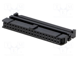 Plug; IDC; female; PIN: 40; IDC; for ribbon cable; 1.27mm
