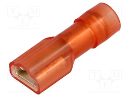 Terminal: flat; 4.8mm; 0.8mm; female; 0.25÷1.5mm2; crimped; tinned