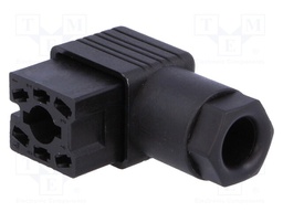 Connector: square; Series: G; plug; female; PIN: 6; tinned; IP65; 50V