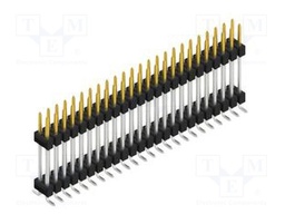 Connector: pin strips; pin header; male; PIN: 48; 2.54mm; SMT; 2x24