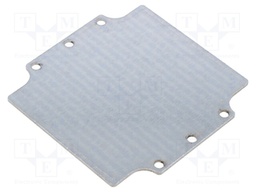 Mounting plate; galvanised steel; Series: EUROMAS