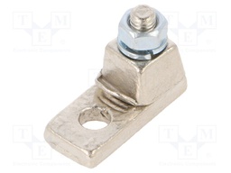 Tip: ring; M5; 10mm2; crimped; for cable; non-insulated; brass