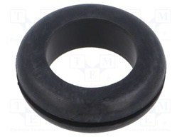Grommet; black; UL94HB; TPR