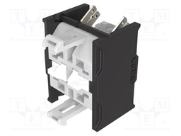 Contact block; 22mm; OptoHiT; front fixing; plug-in terminals