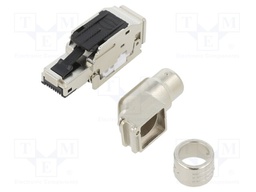 Plug; RJ45; PIN: 4; Cat: 5; shielded; Layout: 8p4c; Øcable: 4.5÷9mm