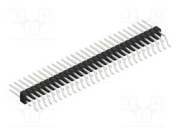 Connector: pin strips; pin header; male; PIN: 58; 2.54mm; SMT; 2x29