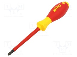 Screwdriver; insulated; Phillips; PH2; Blade length: 100mm; 1kVAC
