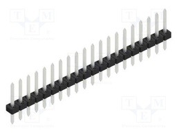 Connector: pin strips; pin header; male; PIN: 20; 2mm; THT; 1x20