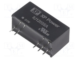 Converter: DC/DC; 2W; Uin: 9÷18V; 3.3VDC; Iout: 500mA; SIP; 4g; 650kHz