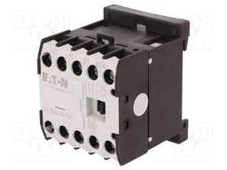 Contactor: 3-pole; NO x3; Auxiliary contacts: NO; 230VAC; 6.6A; DIN