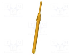 Needle-like test probe; Operational spring compression: 2.4mm