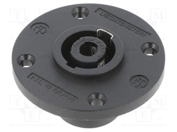 SPEAKON PANEL 4POLE ROUND