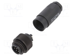 Plug; Connector: circular; 692/693,693; male; PIN: 7; unshielded