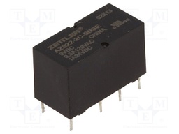 Relay: electromagnetic; DPDT; Ucoil: 9VDC; 0.5A/120VAC; 1A/24VDC