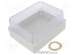 Enclosure: multipurpose; X: 146mm; Y: 186mm; Z: 90mm; Ritec; IP65