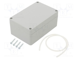 Enclosure: multipurpose; X: 70mm; Y: 105mm; Z: 45mm; ABS; light grey