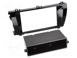 Radio frame; Toyota; 2 DIN; black