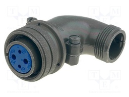 Connector: circular; Series: 97; plug; female; PIN: 4(2+2)