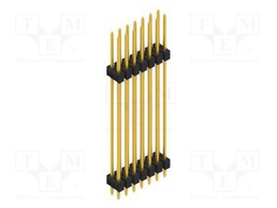 Connector: pin strips; pin header; male; PIN: 14; 2.54mm; THT; 2x7