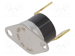 Sensor: thermostat; NC; Topen: 40°C; Tclos: 25°C; 10A; 240VAC; ±5°C