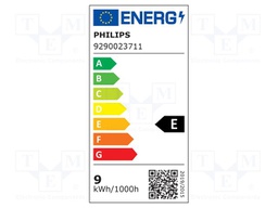 LED lamp; warm white; E14; 230VAC; 250lm; 2W; 2700K; CRImin: 80