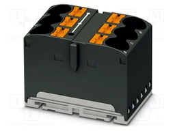 Splice terminal: rail; 57A; 450V; push-in; PA; L: 25.1mm; 0.5÷16mm2