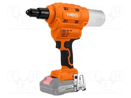 Riveting press; battery; 2.4x6.4mm; 18VDC; Kind: brushless; 12kN