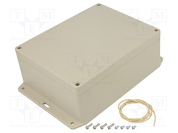 Enclosure: multipurpose; X: 146mm; Y: 186mm; Z: 75mm; Ritec; ABS; IP65